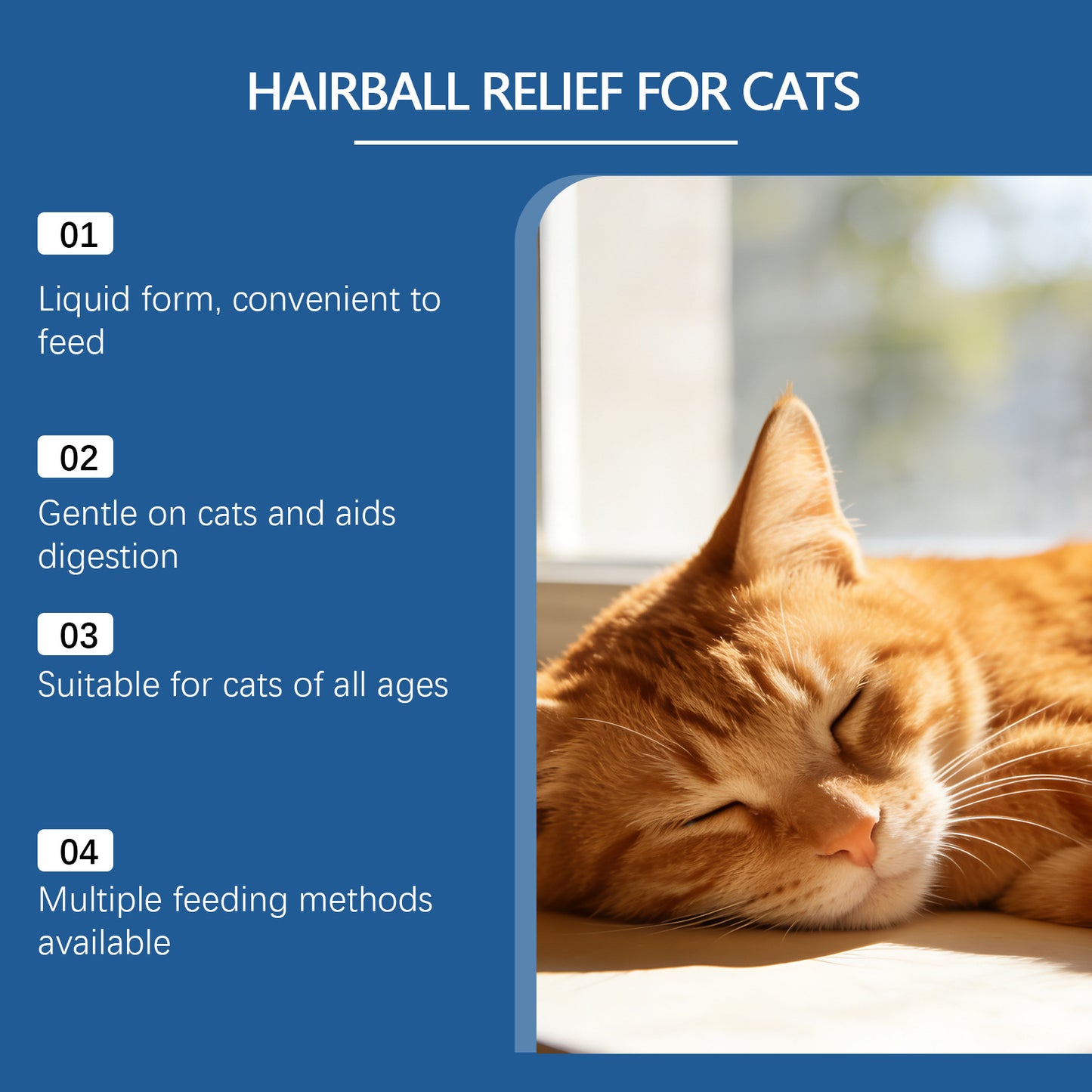 Kriath Hairball Relief Drops for Cats – Digestive & Grooming Support Formula