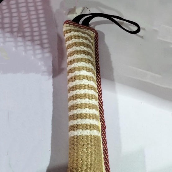 Hemp Dog Training Bite Stick – Durable Jute Tug Toy for Training & Exercise