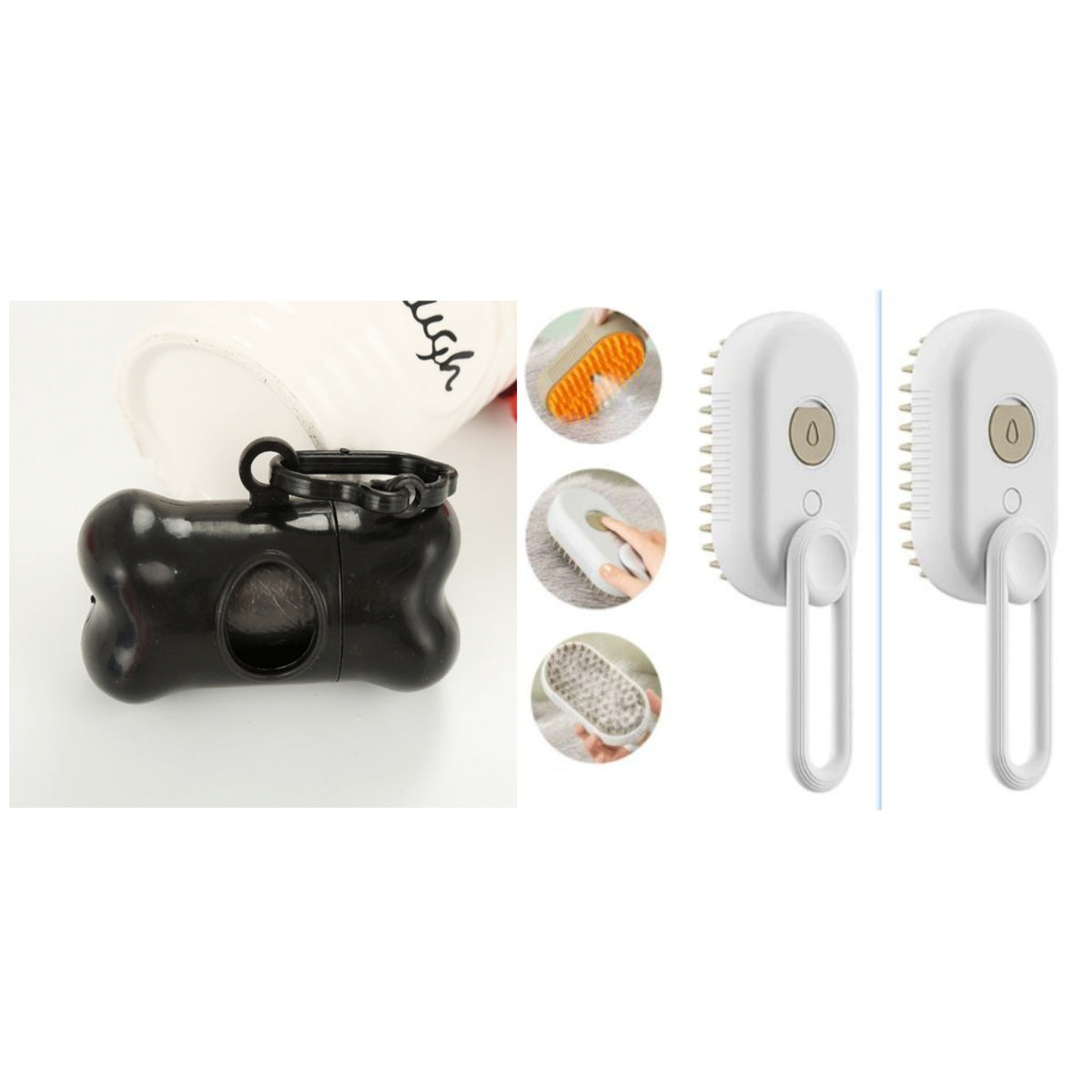 3-in-1 Steam Pet Grooming Brush – Electric Spray Deshedding & Massage Comb for Dogs & Cats