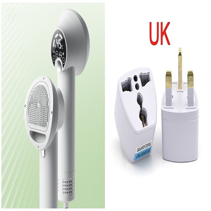 Smart Pet Hair Dryer & Grooming Comb – Low Noise 2-in-1 Dog & Cat Blow Dryer