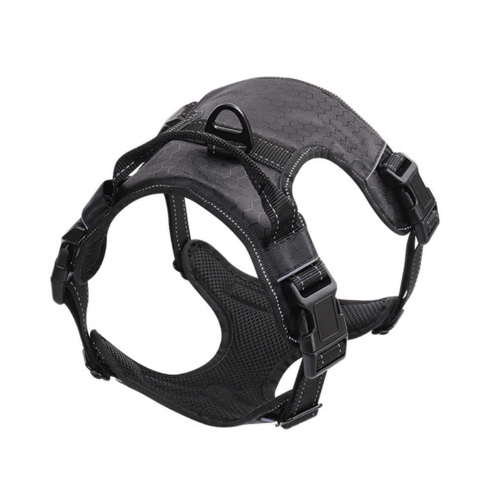 Adjustable Nylon Dog Chest Harness – Comfortable Pet Walking Harness for Dogs