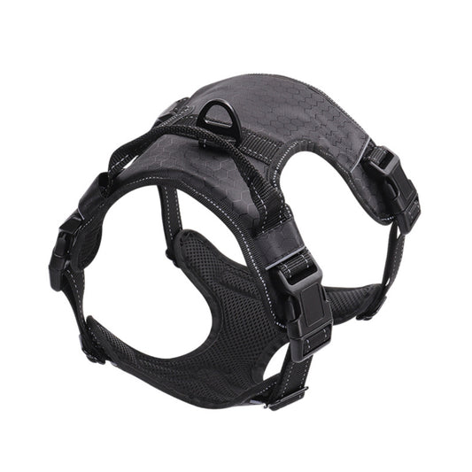 Adjustable Nylon Dog Chest Harness – Comfortable Pet Walking Harness for Dogs
